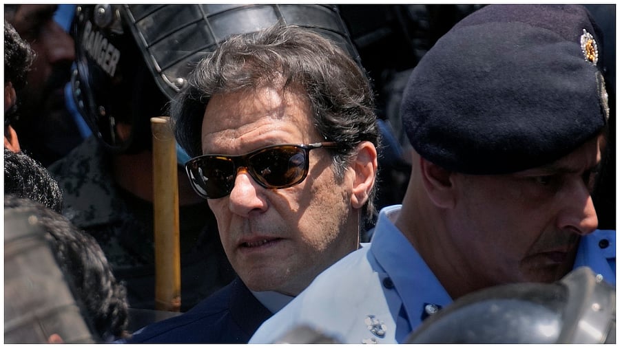 Pakistan's former Prime Minister Imran Khan. Credit: AP Photo