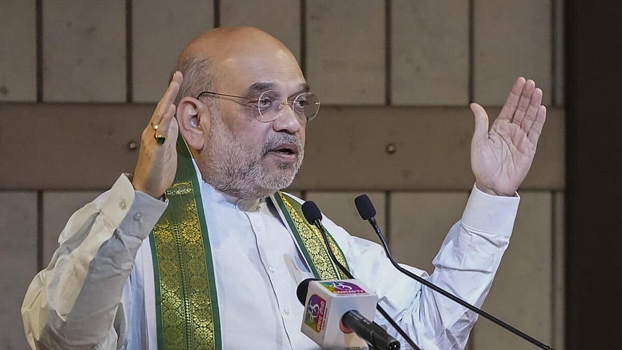 Union Home Minister Amit Shah. Credit: PTI Photo