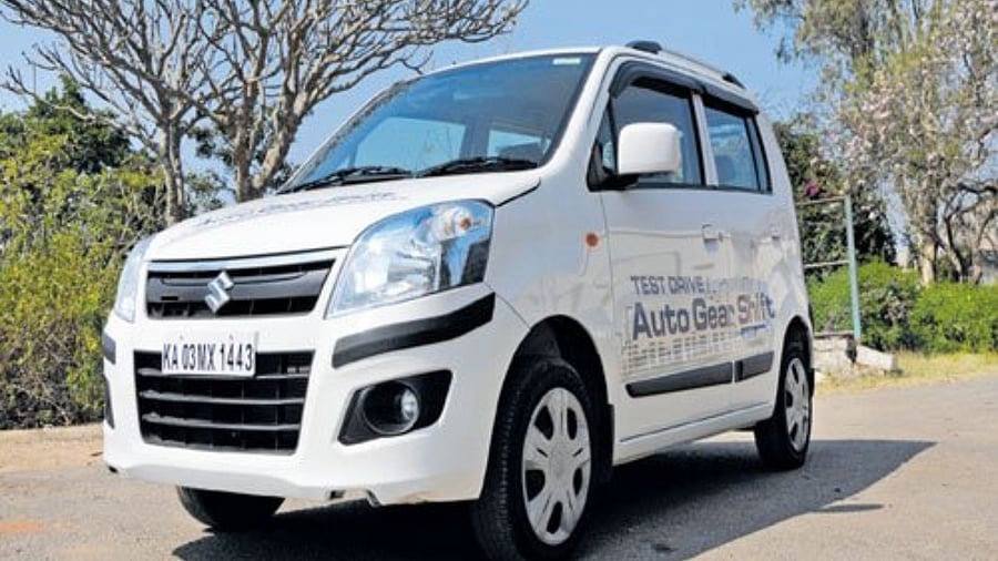 Maruti Suzuki WagonR. Credit: DH File Photo