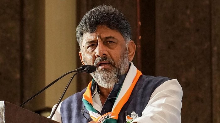 Karnataka Congress president D K Shivakumar. Credit: PTI Photo