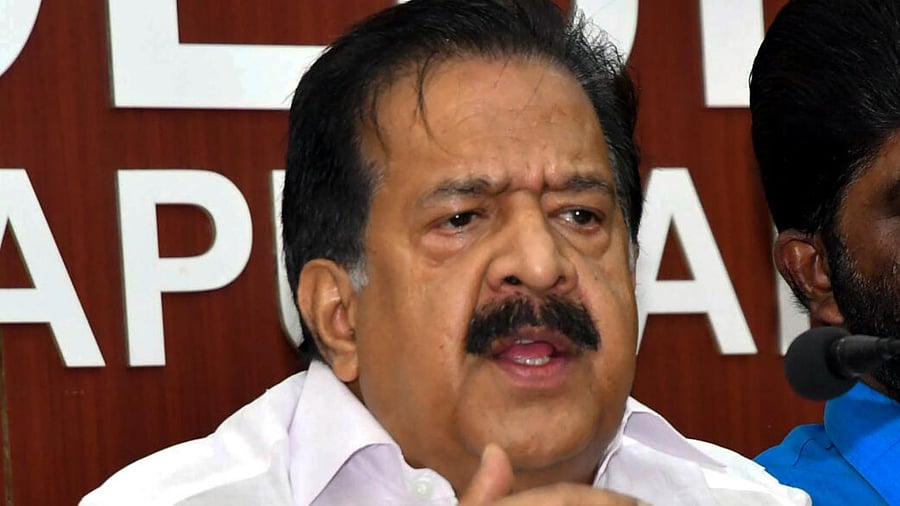 Congress senior leader Ramesh Chennithala. credit: PTI File Photo
