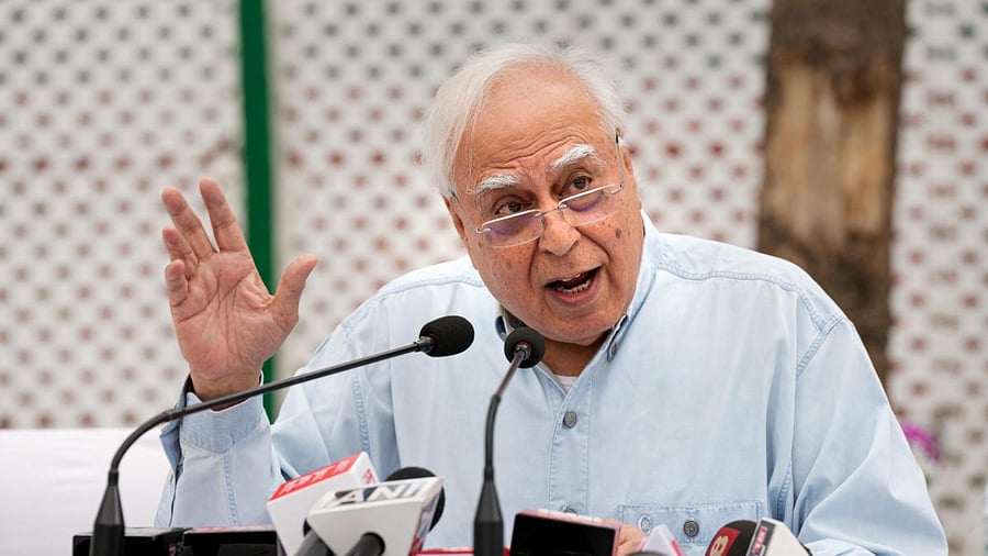 Rajya Sabha MP Kapil Sibal. Credit: PTI File Photo