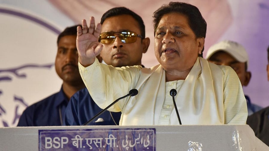 BSP supremo Mayawati. Credit: PTI File Photo
