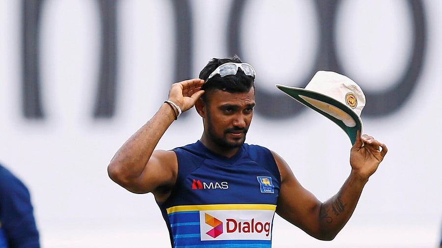 Sri Lanka's Danushka Gunathilaka. Credit: Reuters Photo