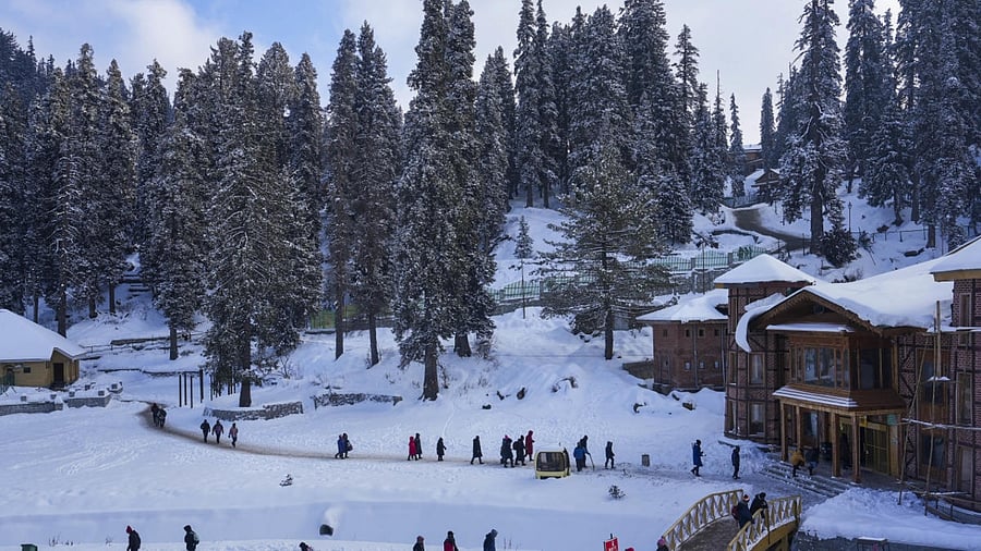 Gulmarg in Jammu and Kashmir. Credit: PTI Photo