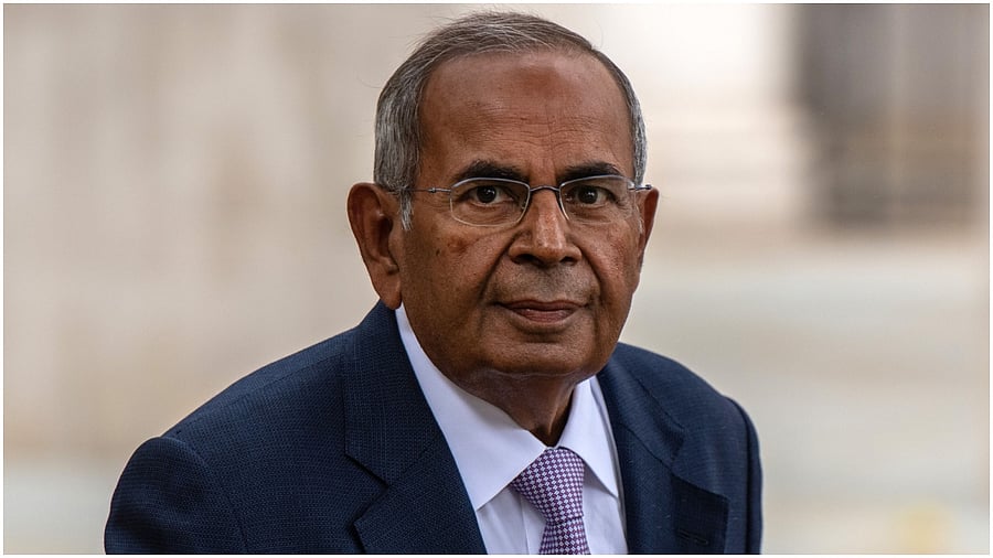 Srichand Hinduja. Credit: Bloomberg Photo