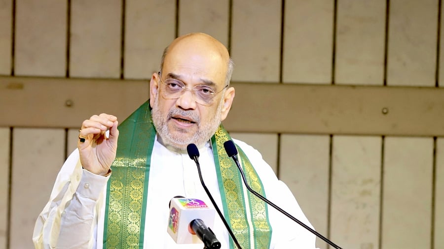 Union Home Minister Amit Shah. Credit: IANS Photo