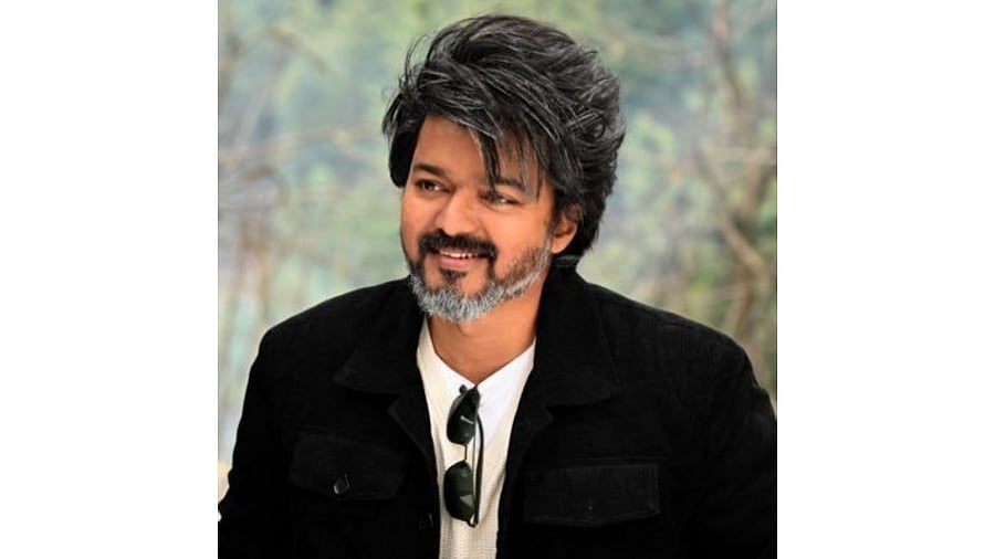 Tamil actor Vijay. Credit: Twitter/@actorvijay