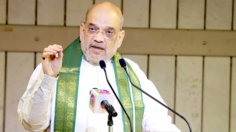 Amit Shah. Credit: IANS Photo