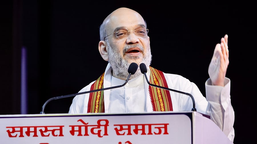 Union Home Minister Amit Shah. Credit: PTI Photo