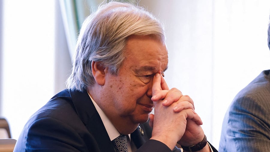 UN Secretary-General Antonio Guterres. Credit: Reuters Photo