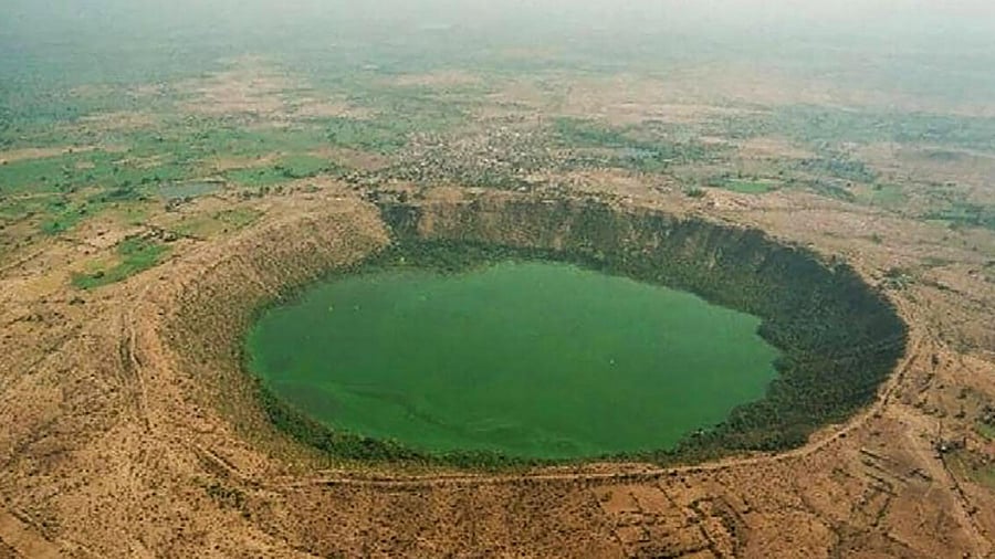 Ramgarh crater site in Rajasthan’s Baran district. Credit: PTI Photo