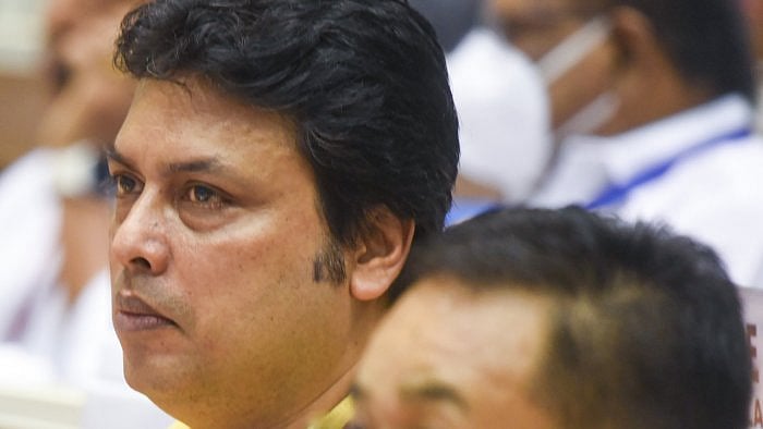 Former Tripura CM Biplab Kumar Deb. Credit: PTI File Photo 