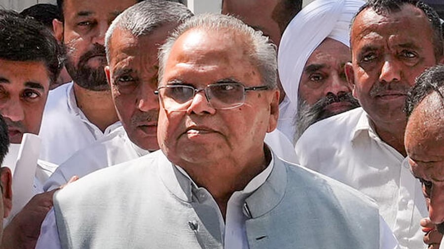 <div class="paragraphs"><p>Former Jammu and Kashmir governor Satyapal Malik. </p></div>