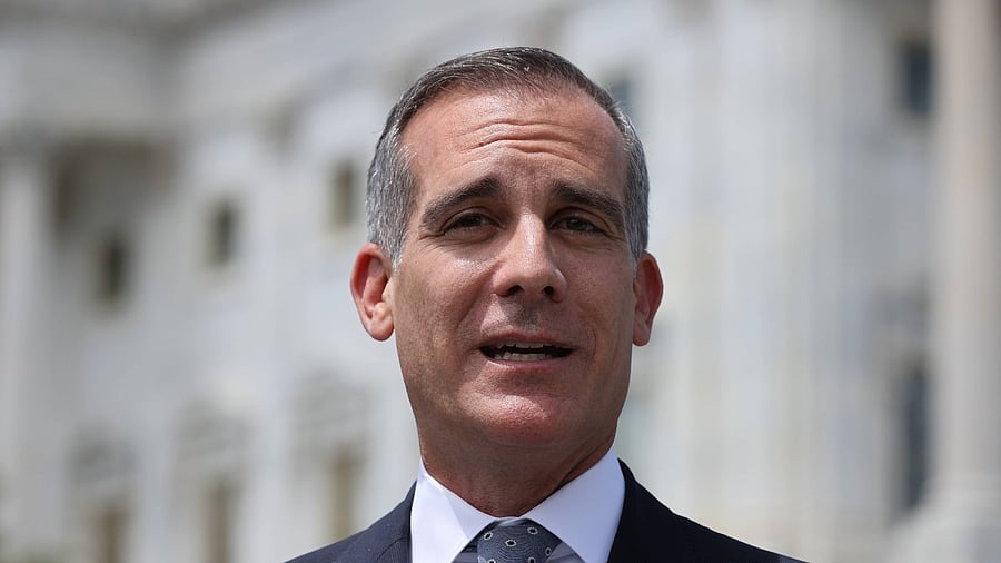 US Ambassador to India Eric Garcetti. Credit: AFP Photo