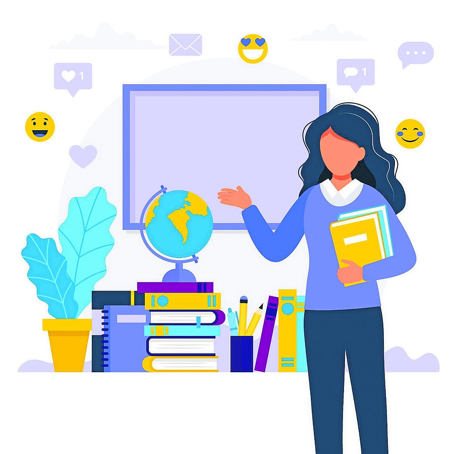 Vector illustration in flat style