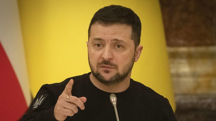 Volodymyr Zelenskyy. Credit: AP/PTI Photo
