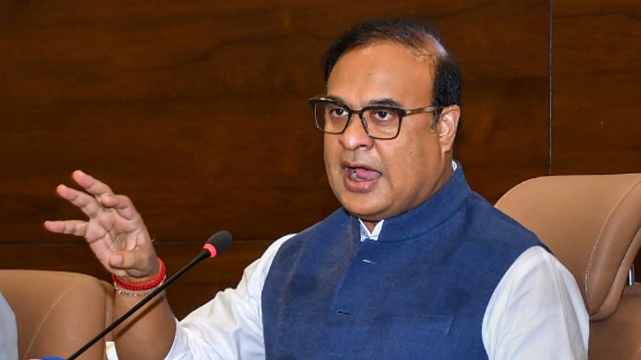 Assam Chief Minister Himanta Biswa Sarma. Credit: PTI Photo