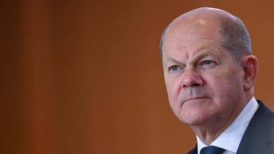 German Chancellor Olaf Scholz had previously signalled confidence that Germany had done enough to fend off a painful economic contraction. Credit: Reuters Photo