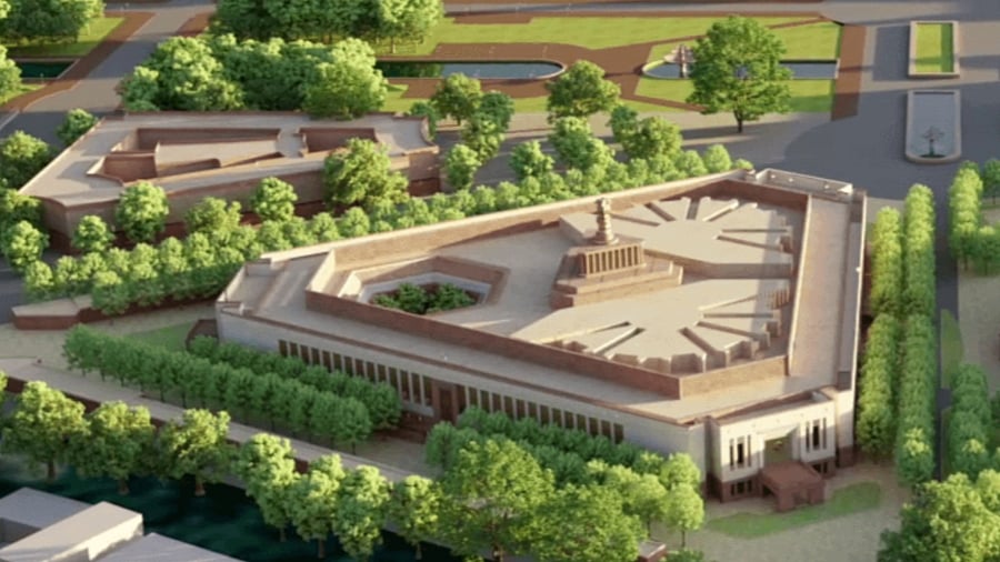 Nineteen parties, including the Congress, Left, TMC, SP and AAP, have come together to jointly announce the boycott, saying they find no value in a new building when the 'soul of democracy has been sucked out'. Credit: Central Vista official website