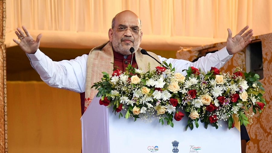 Union Home Minister Amit Shah. Credit: IANS Photo