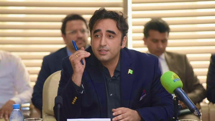 Pakistan Foreign Minister Bilawal Bhutto Zardari. Credit: IANS Photo