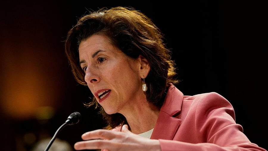 US Commerce Secretary Gina Raimondo. Credit: Reuters Photo