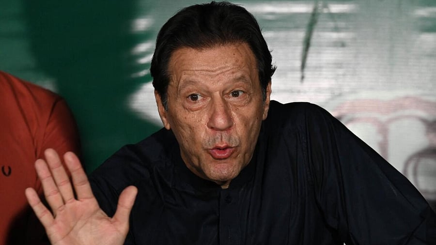 Ex Pakistan PM Imran Khan. Credit: AFP Photo