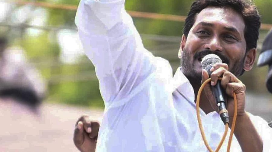 Andhra Pradesh CM Y S Jagan Mohan Reddy. Credit: PTI Photo