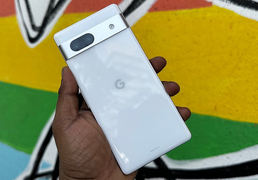 Google Pixel 7a. Credit: DH Photo/KVN Rohit