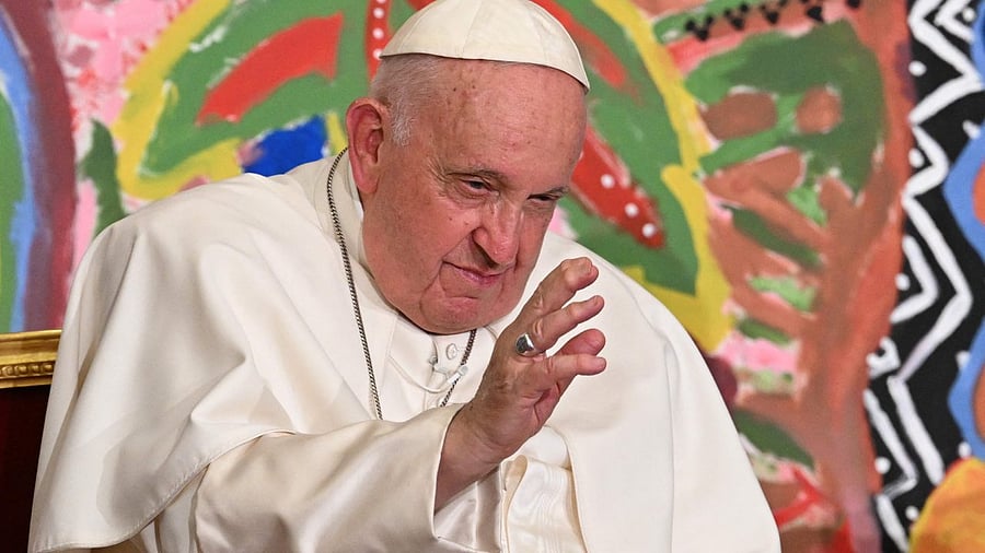 Pope Francis. Credit: AFP Photo