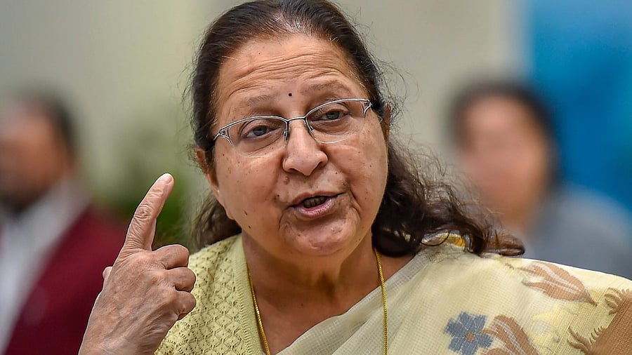 Sumitra Mahajan. Credit: PTI Photo