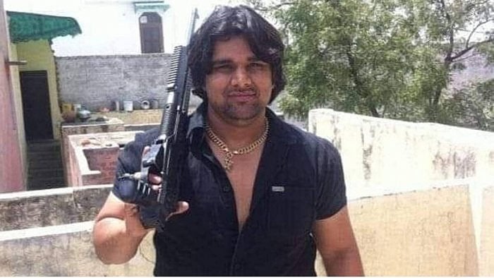 Gangster Tillu Tajpuriya. Credit: IANS Photo