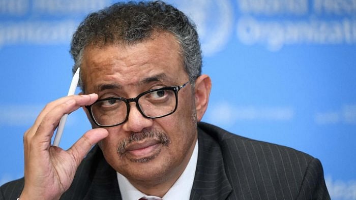 Head of WHO Tedros Adhanom Ghebreyesus. Credit: AFP Photo