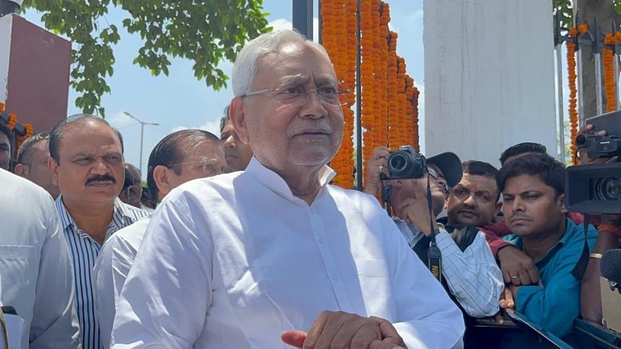 Nitish Kumar. Credit: IANS Photo