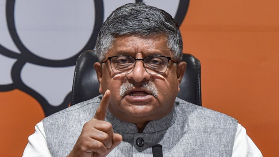 Ravi Shankar Prasad. Credit: PTI File Photo