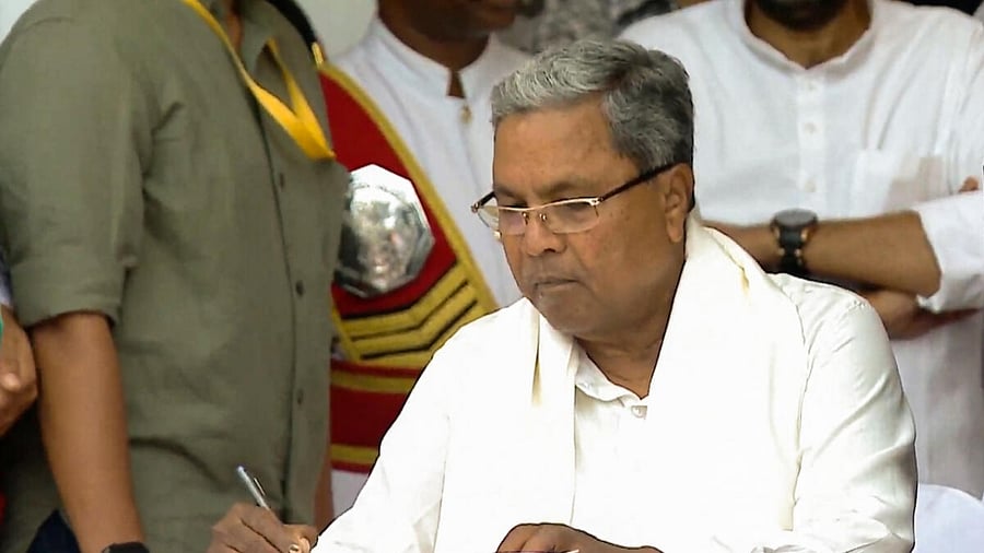 Karnataka CM Siddaramaiah. Credit: PTI Photo