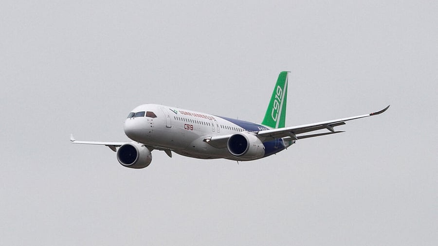 Chinese passenger jet C919. Credit: Reuters Photo
