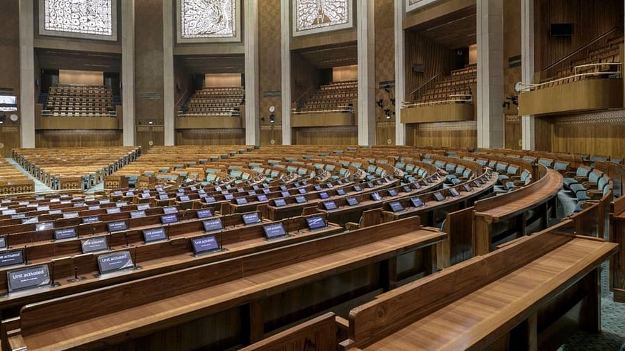<div class="paragraphs"><p>Rajya Sabha chambers.</p></div>