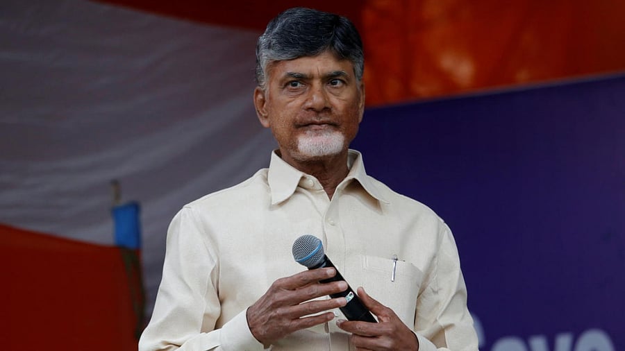 N Chandrababu Naidu. Credit: Reuters File Photo