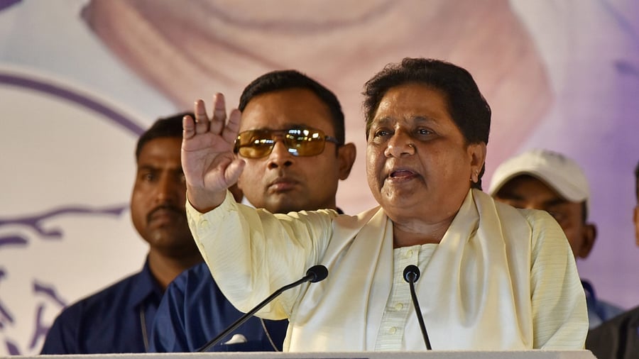 Mayawati. Credit: PTI Photo