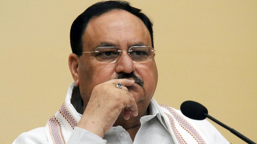 J P Nadda. Credit: IANS File Photo