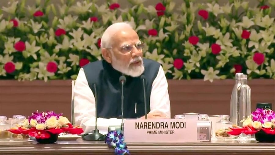 Narendra Modi. Credit: IANS Photo