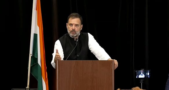 Congress leader Rahul Gandhi. Credit: Twitter/@INCIndia