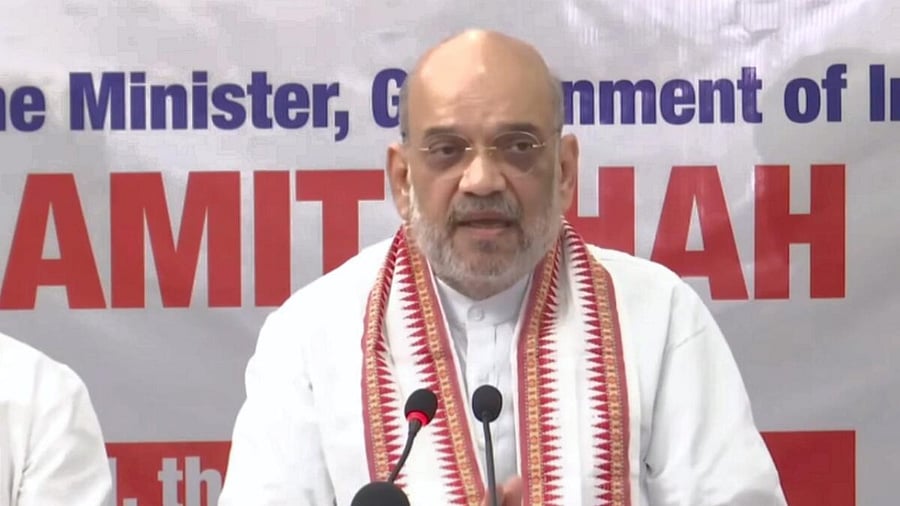 Union Home Minister Amit Shah. Credit: PTI Photo