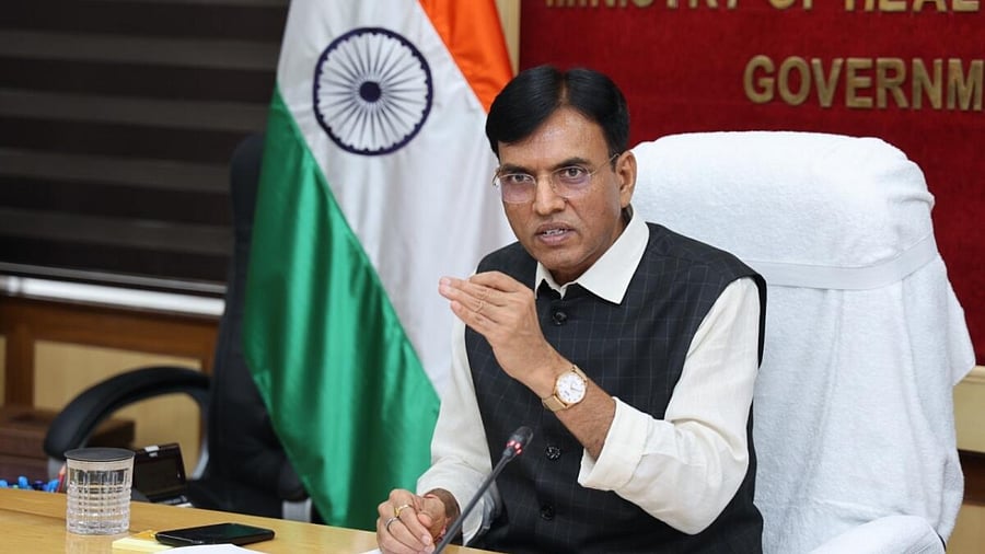 Union Health Minister Mansukh Mandaviya. Credit: IANS Photo