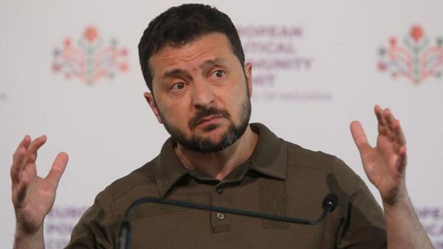 Ukraine president Volodymyr Zelenskyy. Credit: Reuters Photo