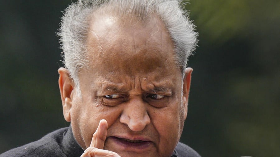 Rajasthan CM Ashok Gehlot. Credit: PTI Photo
