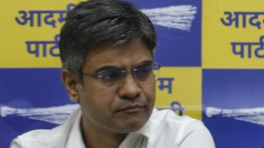 Sandeep Pathak. Credit: IANS Photo