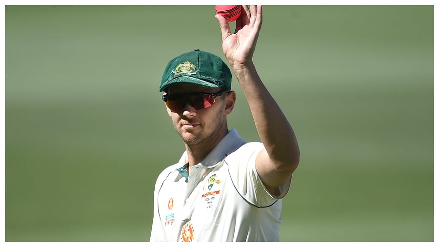 Josh Hazlewood. Credit: Reuters Photo